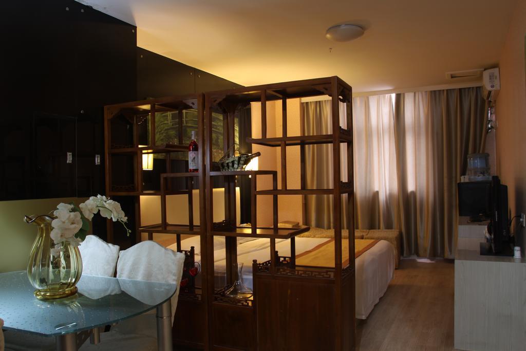 Super 8 Hotel Beijing Shijingshan Jiujiuyuan Exteriér fotografie