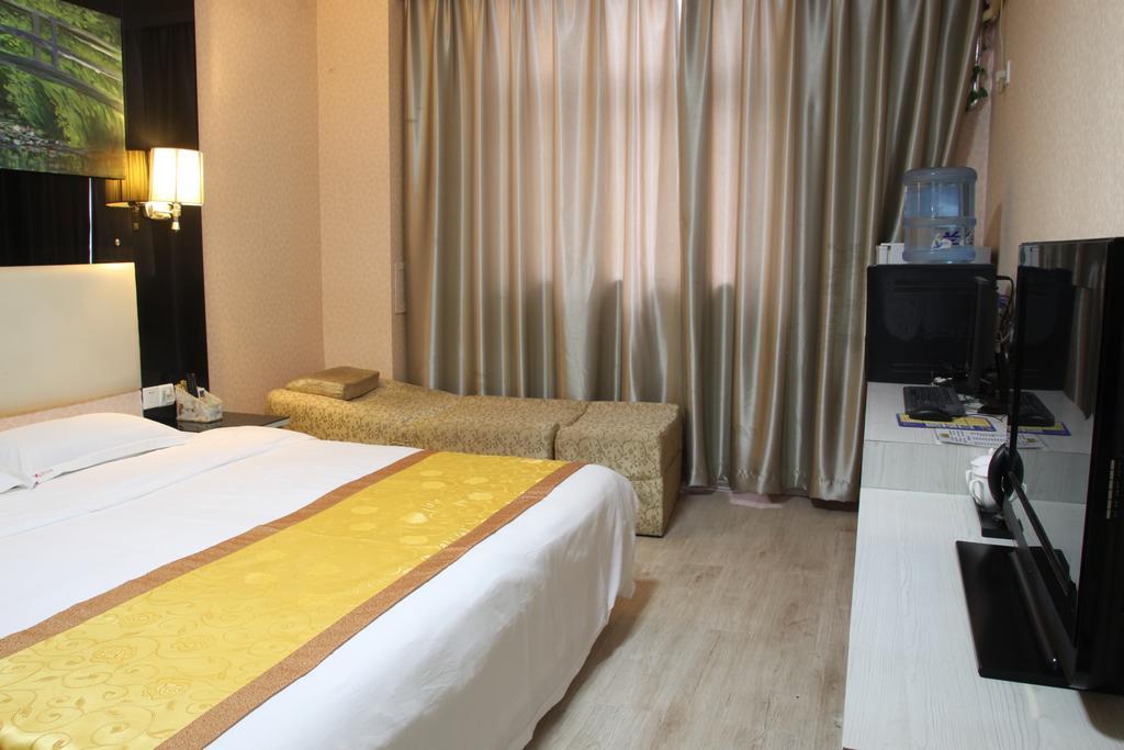 Super 8 Hotel Beijing Shijingshan Jiujiuyuan Exteriér fotografie